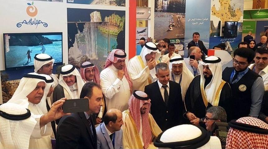 Antalya, 8. Uluslararası Cidde Seyahat Ve Turizm Fuarı&rsquo;nda Tanıtıldı.