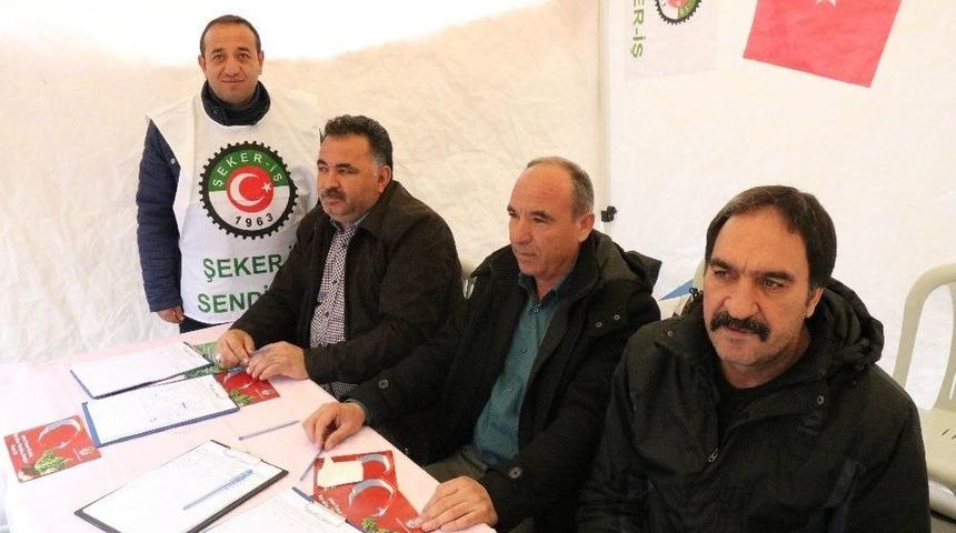 Şeker-iş Sendikası 5 G&uuml;nde 10 Bin İmza Topladı