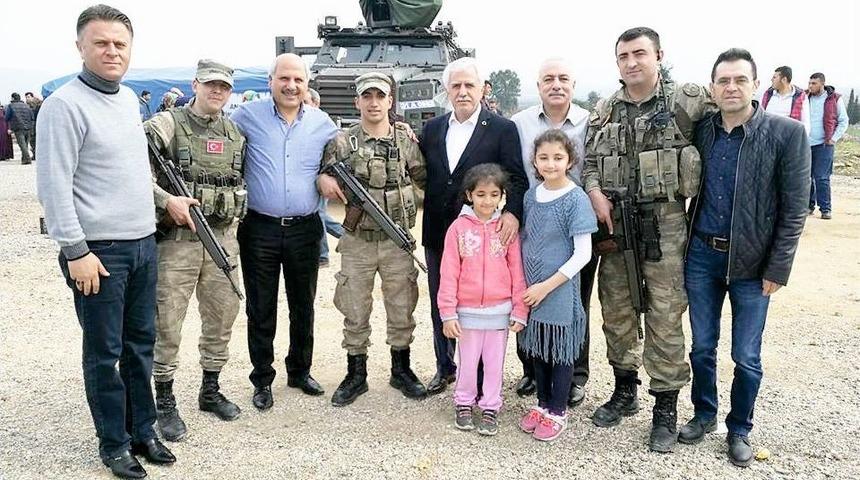 Başkan Toprak&rsquo;tan Sınırdaki Askerlere Moral