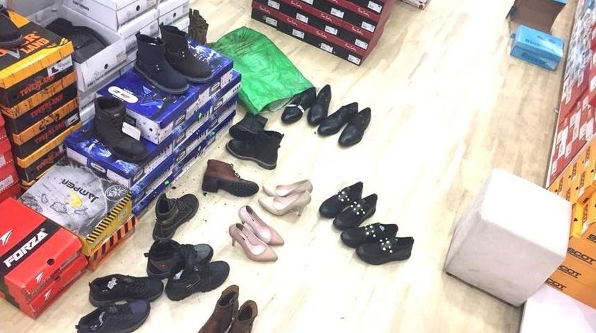 Onlarca Ayakkabı &Ccedil;alan &Ccedil;ocuk Hırsız Yakalandı