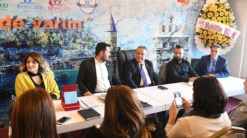 Başkan Böcek, Konged’in Konuğu Oldu