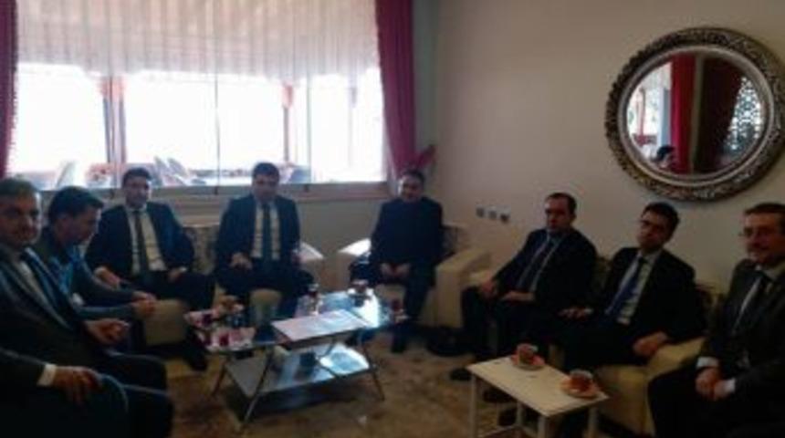 T&uuml;rker &Ccedil;ağatay Halim&rsquo;e Tebrik Ziyareti