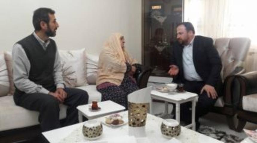 Başkan Yıldırım&rsquo;dan Şehit Ailelerine Ziyaret