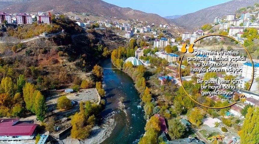 Tunceli&rsquo;nin İ&ccedil;me Suyu Ovacık G&ouml;zeleri&rsquo;nden Gelecek