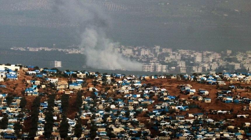 Cinderes Merkezine Hava Bombardımanı