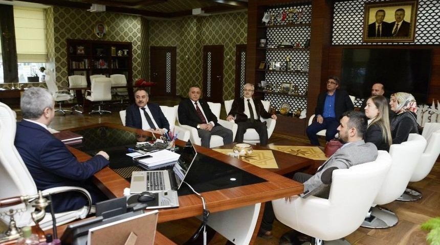 Başkan Baran, Oda Başkanları İle Bir Araya Gedli