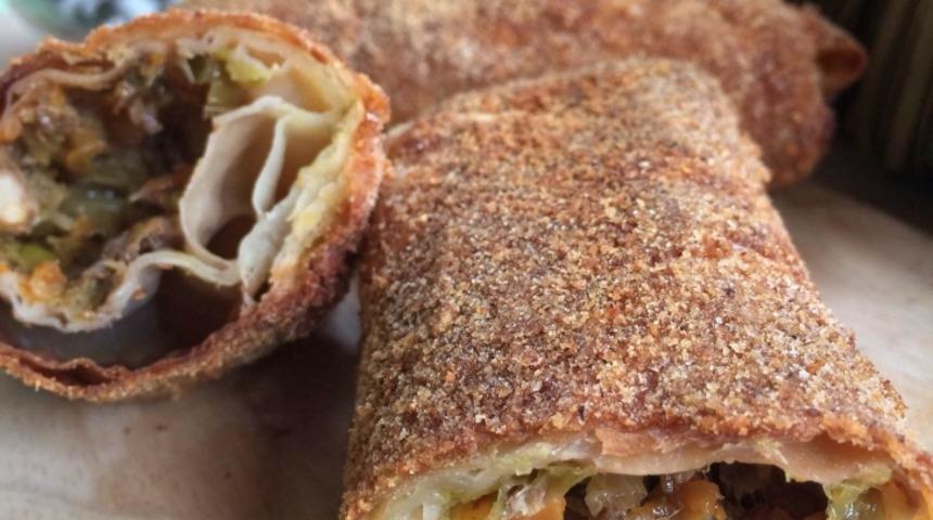 Fırında Pırasalı Çin Böreği