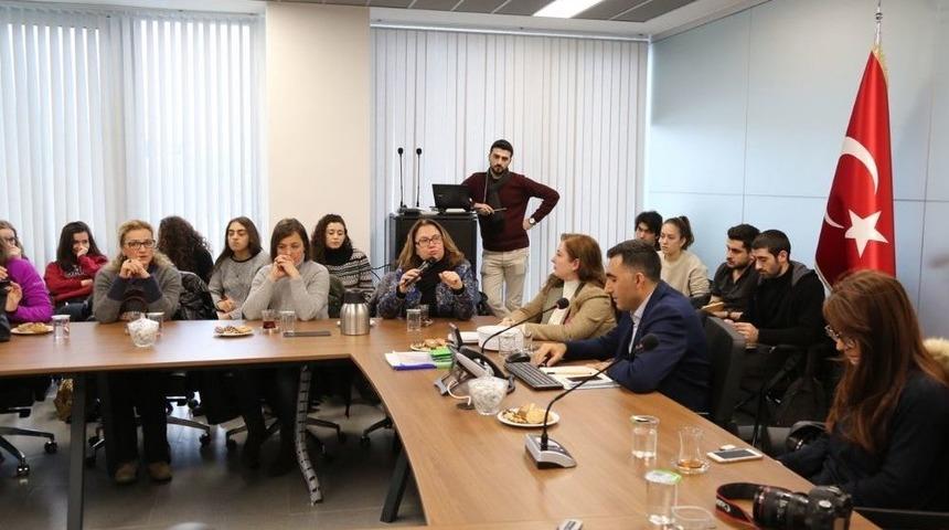 İt&uuml; &Ouml;ğretim &Uuml;yeleri Ve &Ouml;ğrencilerine Arnavutk&ouml;y&rsquo;deki Projeler Anlatıldı