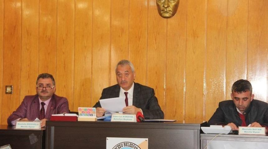 İncesu&rsquo;da Mart Ayı Meclis Toplantısı Yapıldı