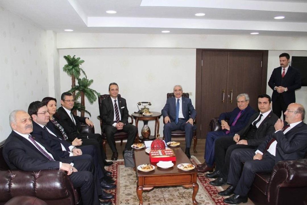 Chp&rsquo;den Bbp Ve Dsp&rsquo;ye Se&ccedil;im G&uuml;venliği Ziyareti