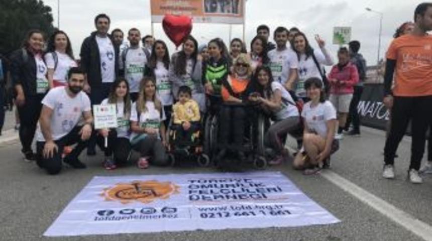 Omurilik Felçlilerine Farkındalık İçin Koştular