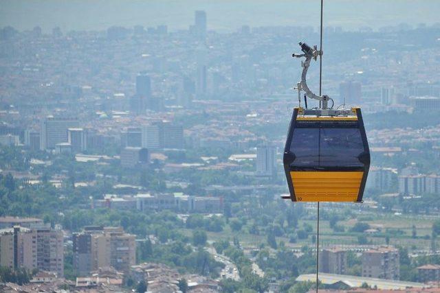 Teleferik Hattında Ağır Bakım Çalışması