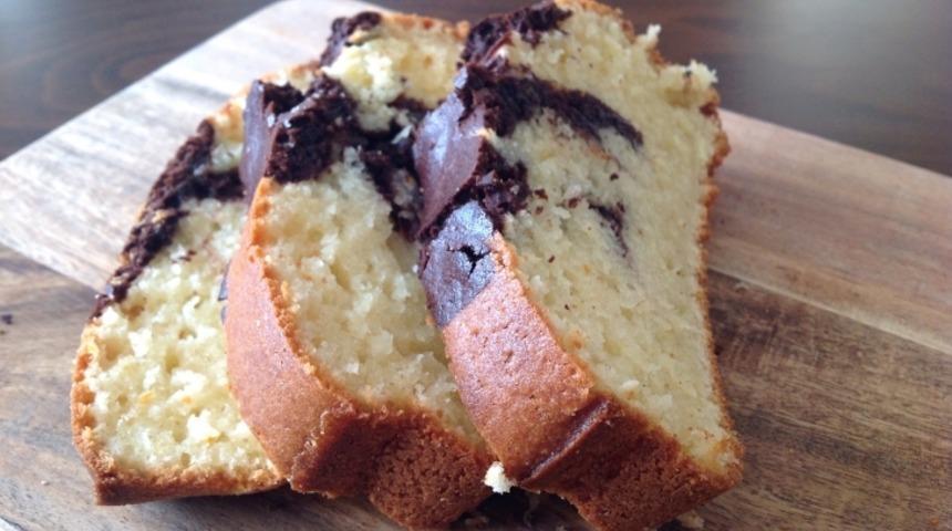 Kakao Karışımlı Sade Kek