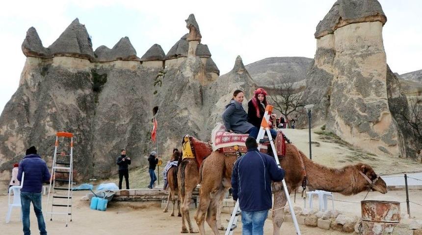 Kapadokya Bölgesini Şubat Ayında 110 Bin 289 Turist Ziyaret Etti