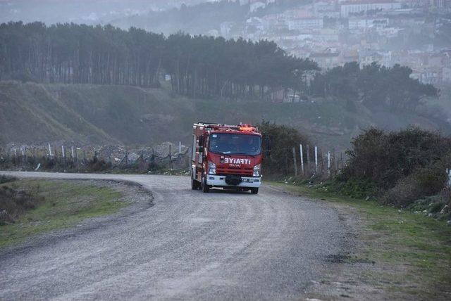 Sinop’ta Ot Yangını