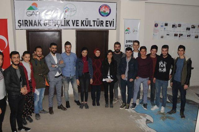 Şırnak’ta Açılan Kurslar Sayesinde Gençler Sanat Öğreniyor