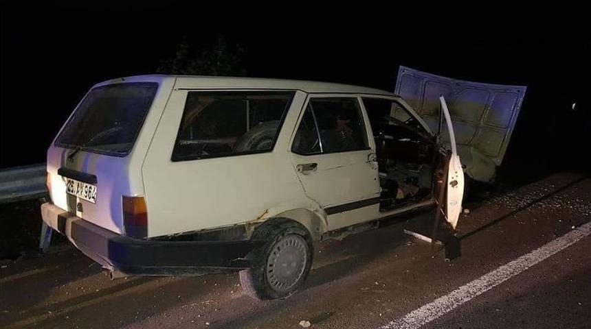 Çavdarhisar’da Trafik Kazası: 1 Yaralı