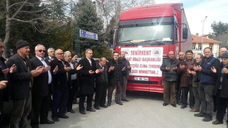 Afrin’deki Mehmetçik İçin 26 Ton Elma G1