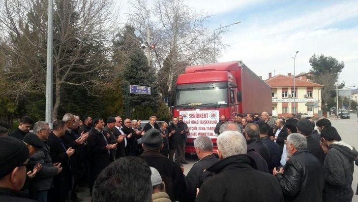 Afrin’deki Mehmetçik İçin 26 Ton Elma G5