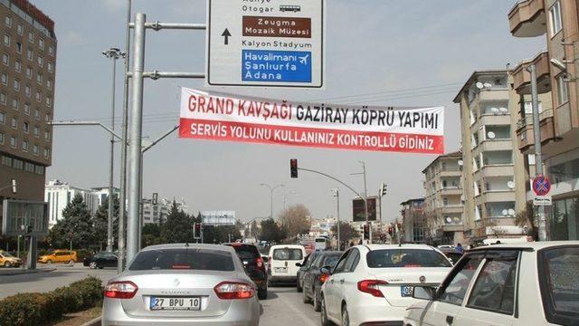 Grand Kavşağı’nda Gaziray Çalışması Başladı