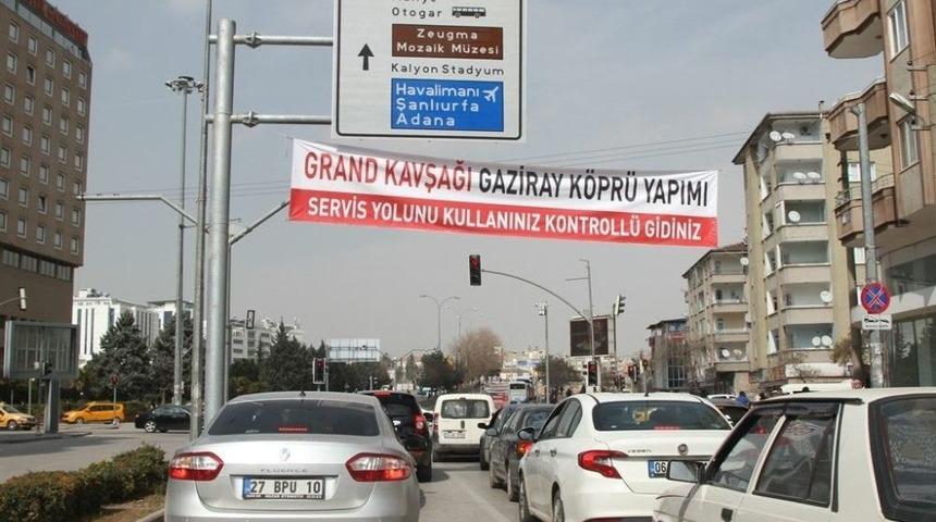 Grand Kavşağı’nda Gaziray Çalışması Başladı