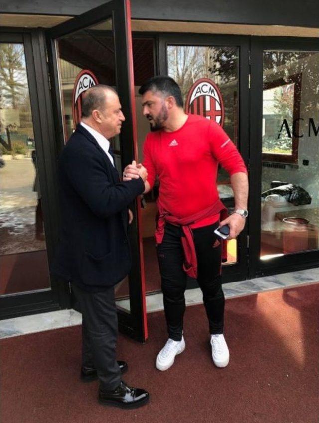 Fatih Terim, Eski Öğrencisi Gattuso İle Bir Araya Geldi