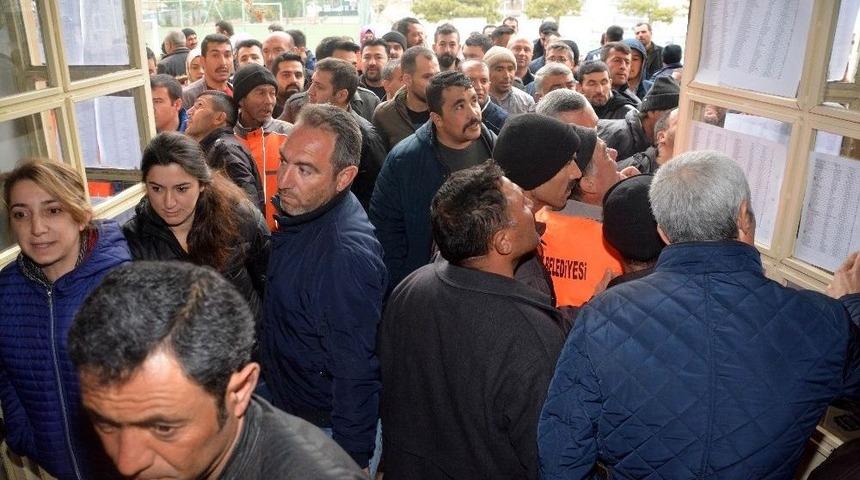 Aksaray Belediyesinde 863 İş&ccedil;i Sınava Girdi