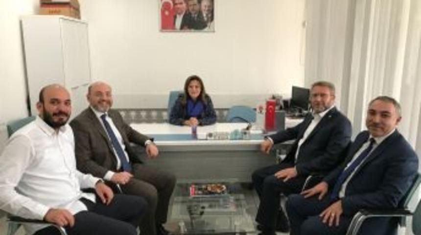 Milletvekili Tan Ve Başkan &Ccedil;etinbaş&rsquo;tan Ceyda &Ccedil;etin Erenler&rsquo;e Tebrik Ziyareti