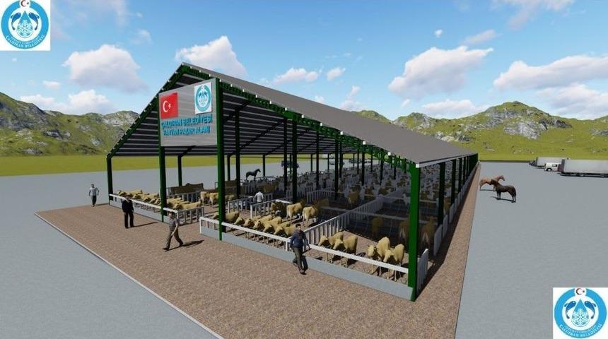 Çaldıran’a 2 Bin Baş Kapasiteli Hayvan Pazarı