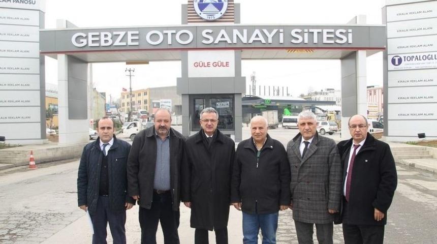 Başkan K&ouml;şker, Sanayi Esnafını Ziyaret Etti
