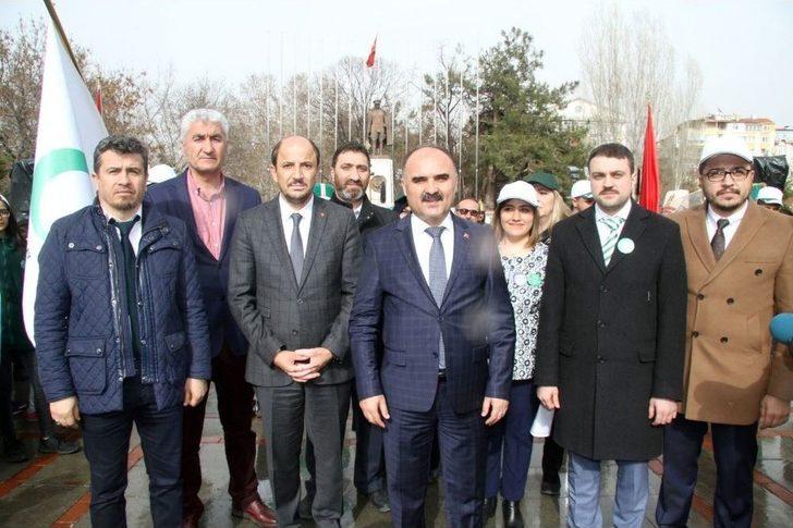 Isparta’da Bağımlılıkla Mücadele Yürüyüşü G1