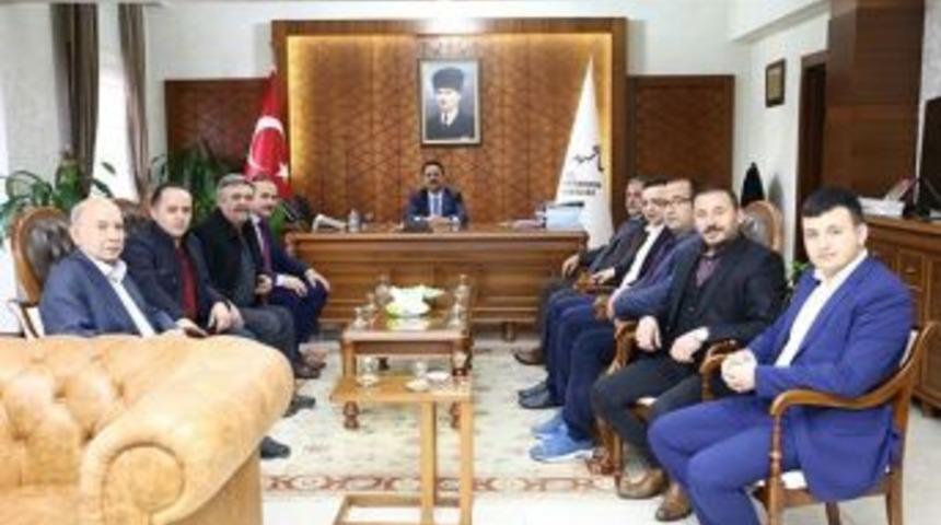 Fırıncılar Odası, Vali Aktaş&rsquo;ı Ziyaret Etti