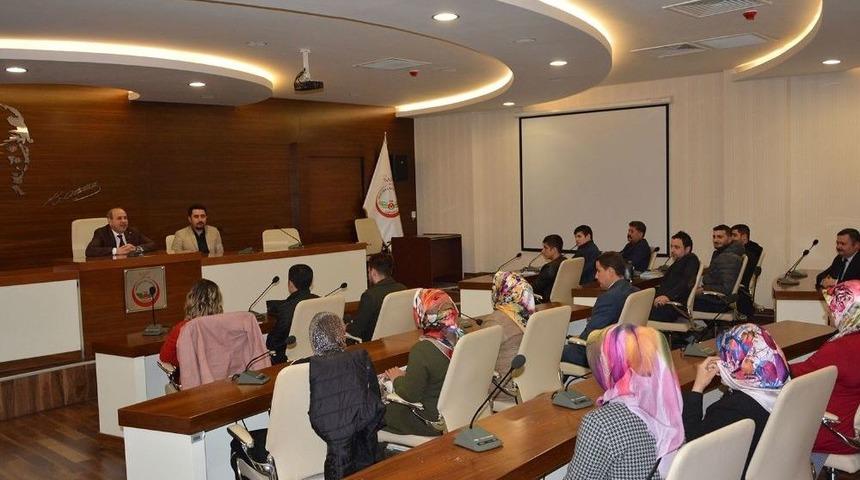 Belediye Başkanı Kılı&ccedil; Girişimci Adaylarıyla Bir Araya Geldi