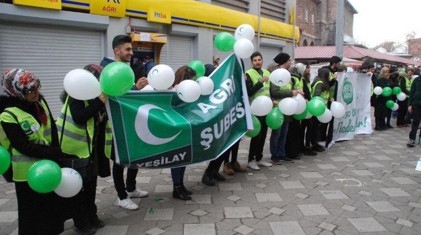 Yeşilaycılar Bağımlılığa Dikkat Çekmek İçin 4 Kilometre Yürüdü