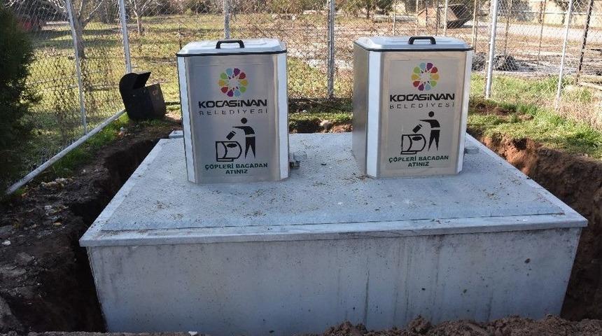 Çevre Dostu Kocasinan, Yeraltı Konteynerin Sayısını Artırıyor