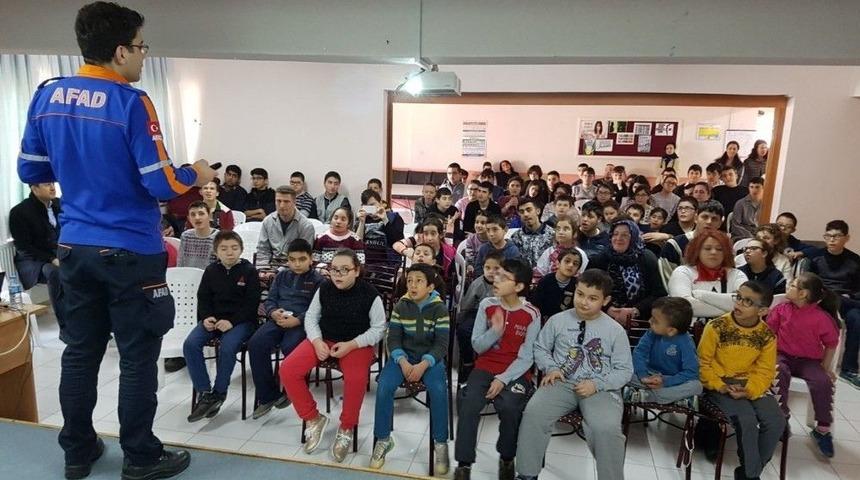 Afad, Deprem Haftası Etkinlikleri Eğitim Ve Tatbikatlarla Devam Ediyor