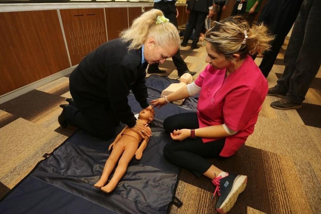 Yenimahalle&rsquo;de Belediye Personeline İlk Yardım Eğitimi