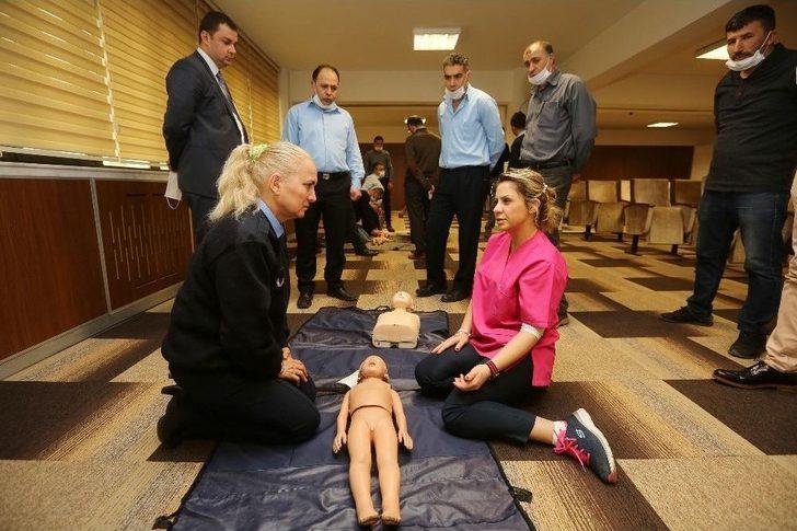 Yenimahalle’de Belediye Personeline İlk Yardım Eğitimi G1