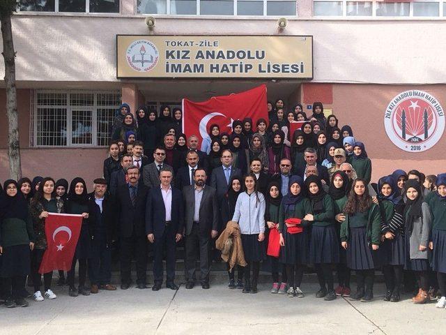 Afrin Şehitleri Anısına Fidan Diktiler