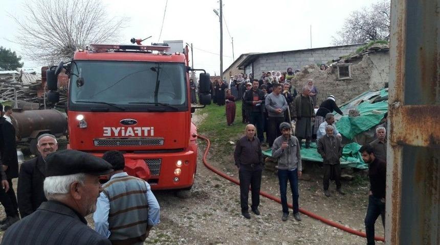 Adıyaman&rsquo;da İkamet Yangını