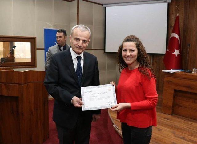 Proje Eğitimi Sertifika Töreni Gerçekleştirildi