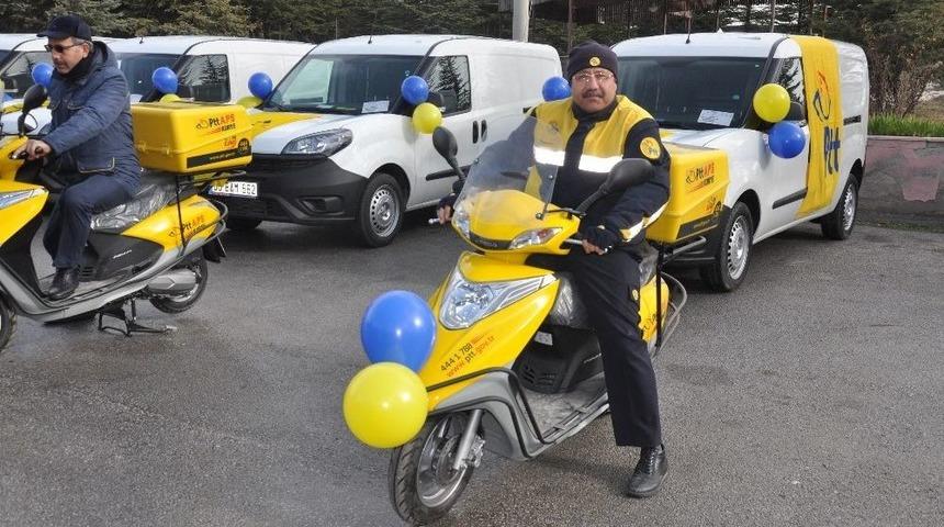 Ptt Afyonkarahisar Başm&uuml;d&uuml;rl&uuml;ğ&uuml; Filosuna Yeni 14 Ara&ccedil;