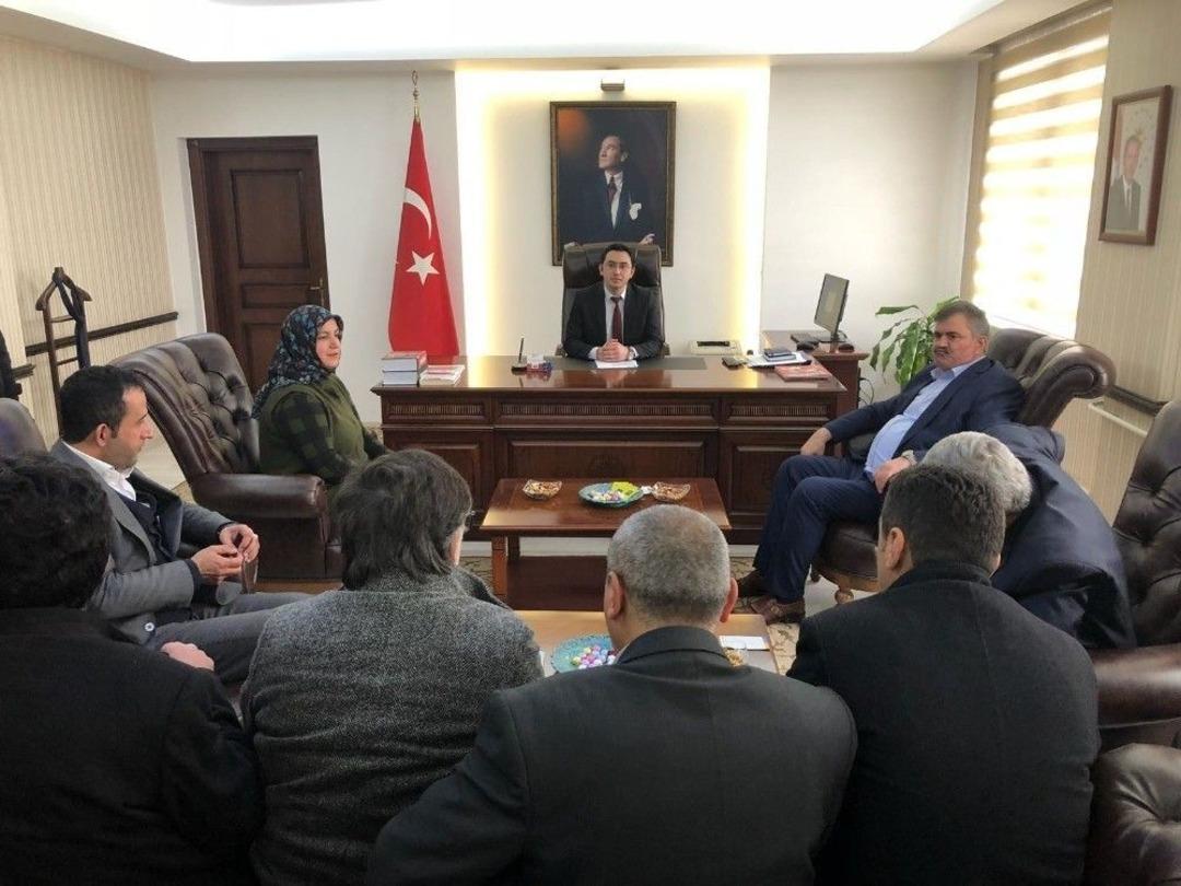 &Ccedil;aturoğlu, G&ouml;k&ccedil;ebeyde A&ccedil;ılışa Katılarak Ziyaretlerde Bulundu