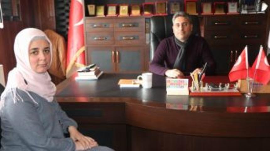 Kadem Temsilcisi Ak&uuml;n, &Ccedil;at Belediye Başkanı Duru&rsquo;yu Ziyaret Etti