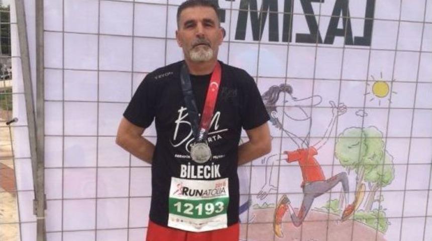 Bilecikli 58 Yaşındaki Atletin Başarısı