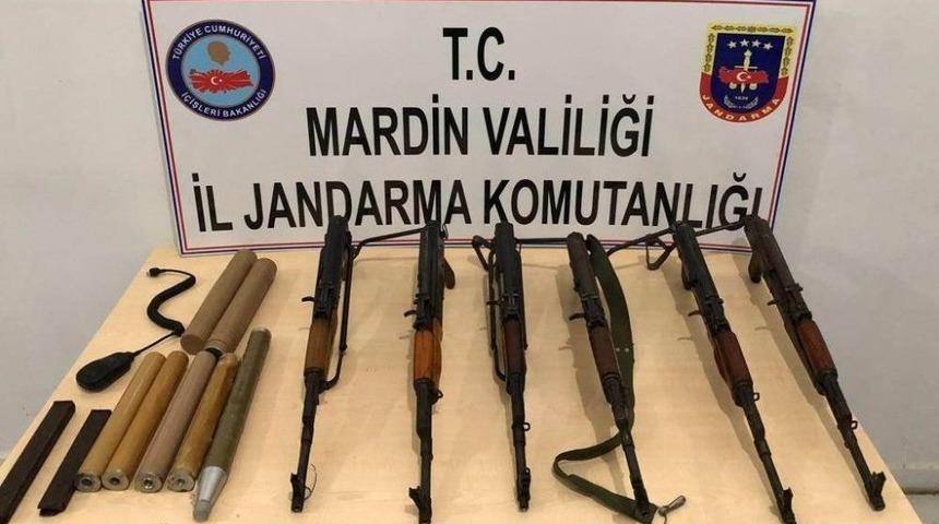 Dargeçit’te Silah Ve Mühimmat Ele Geçirildi