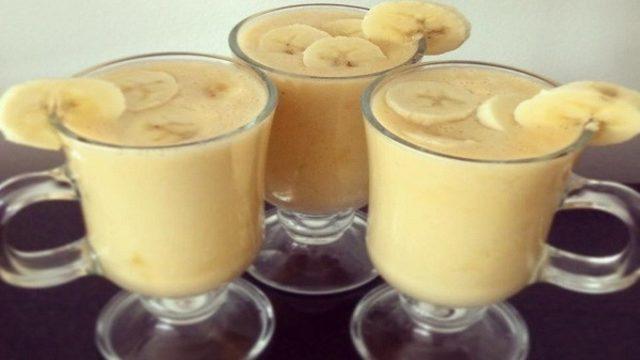 Karın Yağlarını Yakan Muzlu İçecek