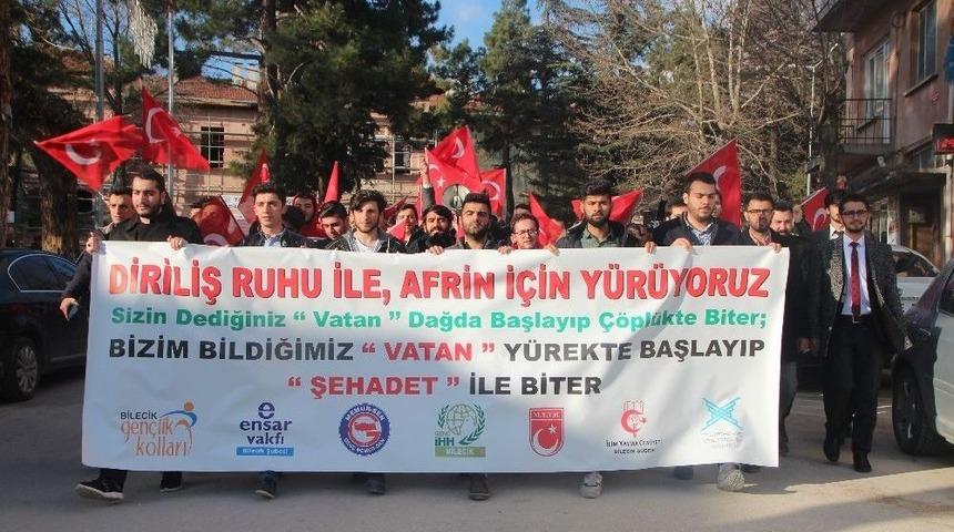 Bilecik&rsquo;te Mehmet&ccedil;iğe Destek Y&uuml;r&uuml;y&uuml;ş&uuml;