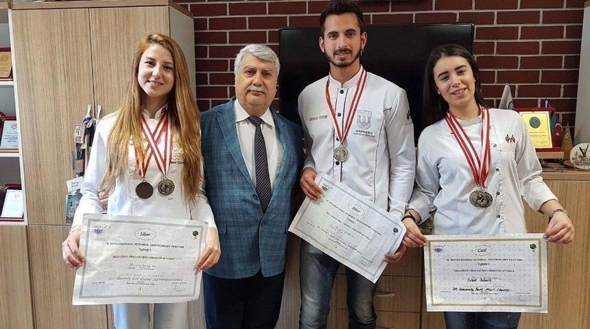 Geleceğin Şefleri Marmaris&rsquo;e Madalyalarla D&ouml;nd&uuml;ler