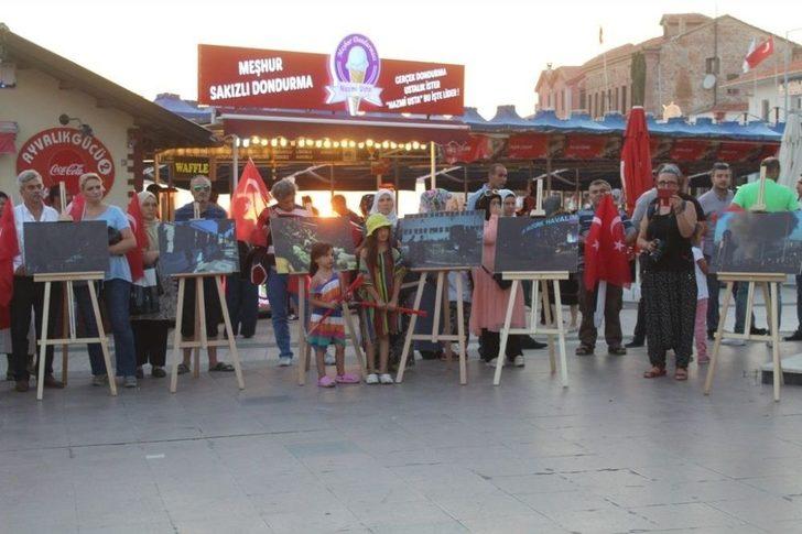 Ayvalık’ta ’15 Temmuz Destanı’ Yaşatıldı G3